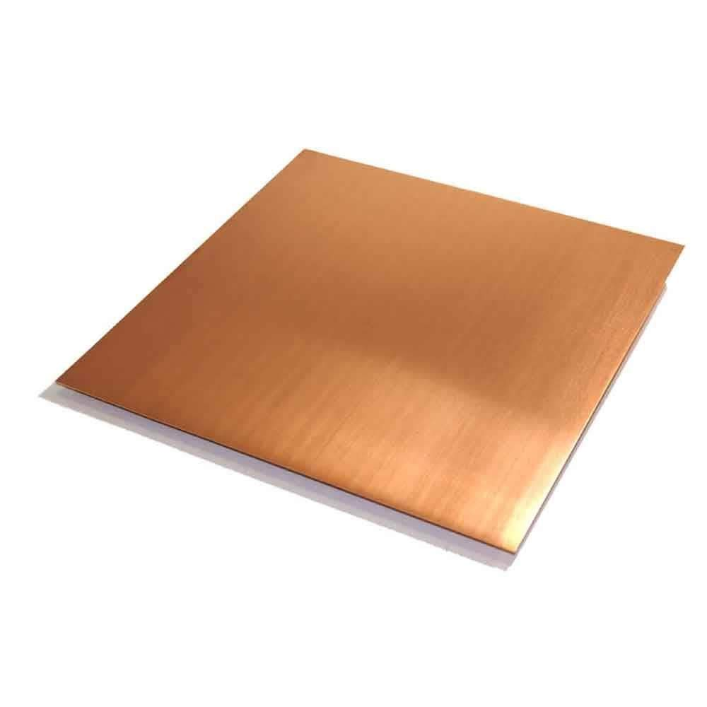 12 inch Copper Sheet Cu Metal Sheet Copper Earth Plate Multipurpose Copper Sheet for DIY Projects In